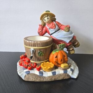 Partylite Fall Scarecrow Votive Holder